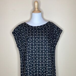 NWOT, J. Jill linen dress, size Missy, back zip, cap sleeve, smoke/pet free home